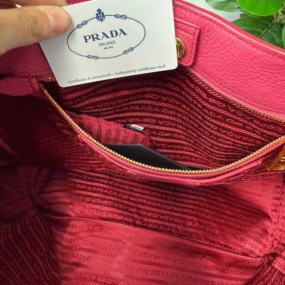 💎✨Authentic Prada Vitello Daino Tote Bag Pink - Picture 5 of 6